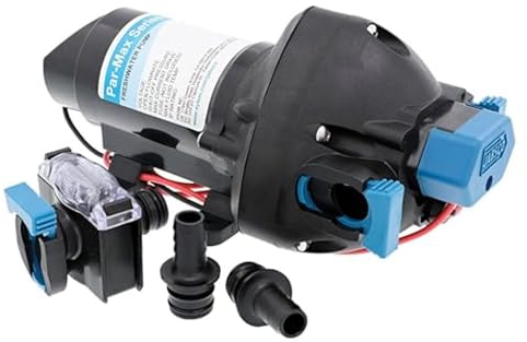 Jabsco 31395-4012-3A ParMax3 Marine Freshwater Delivery Pump - 12V, 3 GPM, 40 PSI Shut-Off