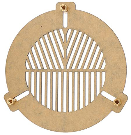 Bahtinov Máscara de Enfoque, Máscara de Bahtinov Máscara de Enfoque Telescopio Acrílico Máscara de Enfoque Soporte Lente de Objetivo de 60 a 90 Mm, para Astrofotografía Accesorios para Telescopios Ast