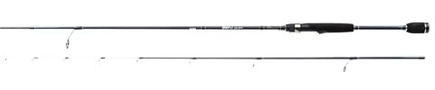 Shakespeare Salt XT Light Rock Angelrute - Leichte Carbon Konstruktion, Sensible Spitze, langlebiges Design, komfortabler Eva Griff, perfekt für leichtes Fischen an Felsen und Ufer - 2m 2-12g