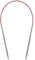 Aeelike 40 cm Rundstricknadel Set, 4,0 mm Edelstahl Rundstricknadeln mit Bunt Stahlseil, Metall Rundstricknadeln Set, Ergonomische Stricknadeln Rundstricknadel für Anfänger, Erwachsene, Profis