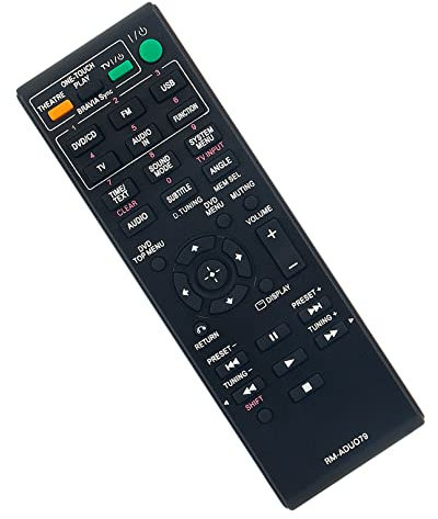 VINABTY RM-ADU079 Télécommande de Remplacement Compatible avec Sony DVD Système Home Cinéma RMADU079 Télécommande DAV-DZ171 HBD-DZ170 HBD-DZ175 DAV-TZ215 DAV-TZ715 DAV-DZ330 DAV-TZ230 DAV-DZ340