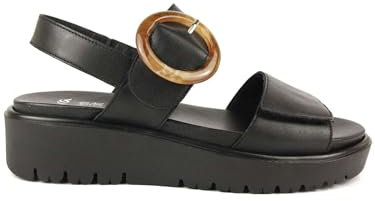 ARA Bilbao, Sandali Donna, Nero, 42 EU