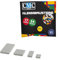CMC imports 120 Klemmbausteine Fliesen Tiles 34 vers. Farben zur Auswahl Bausteine 1x1 1x2 2x2 2x4 Kacheln Noppen Kompatibel (411 - Hell Grau)