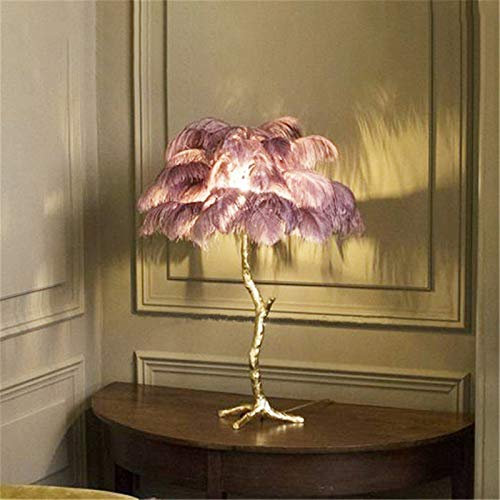 FARUTA Floor lamp Feather Table lamp Palm Tree Stand Light Interior Lighting Home Deco Art Bedside Lamps Living Room Table Light Floor lamp