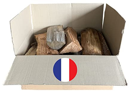 FOREZ Mélange de Bois de Chauffage français 25 cm 15 kg