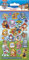 Paw Patrol – Pup Pals glitzernde, wiederverwendbare Aufkleber, offizielles Lizenzprodukt, wiederverwendbar auf nicht-porösen Oberflächen