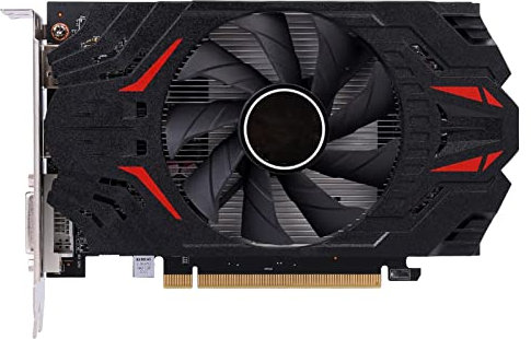 Taygate Carte Graphique de Jeu Fit for kllisre RX 560 4GB Nouvelle Carte Graphique 128bit Gddr5 Cartes vidéo for AMD Radeon Rx560 4g