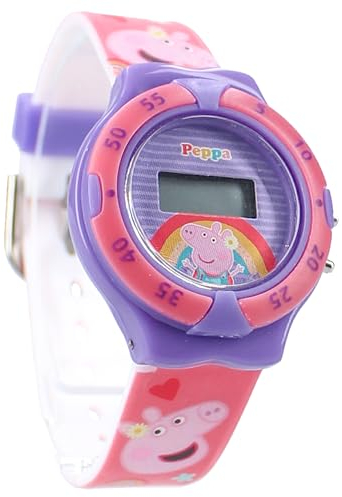 Vadobag Peppa Pig – Kids Time – Digitale Armbanduhr für Kinder – Farbe Rosa