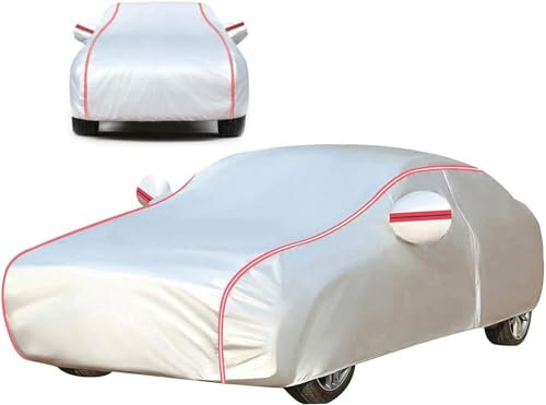 Hagelschutzplane Auto Für Toyota Yaris 2016-2023, Autoplane Outdoor, Autoabdeckung, Auto Abdeckplane Atmungsaktiv, Autogarage Abdeckung, Hohe Elastizität Und Weichheit