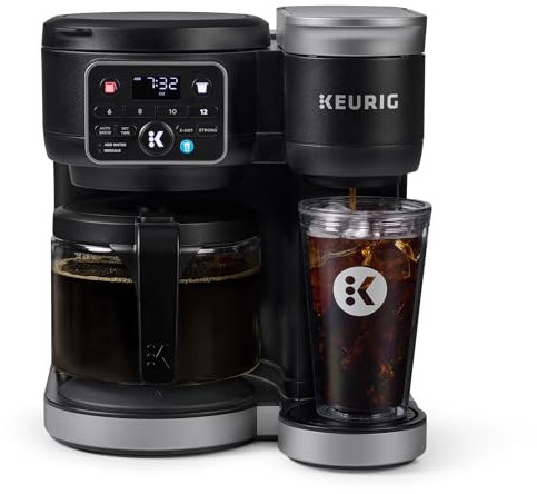 Keurig K-Duo Hot & Iced Single Serve & Carafe Coffee Maker, MultiStream Technology, 72oz Reservoir (Gen 2)
