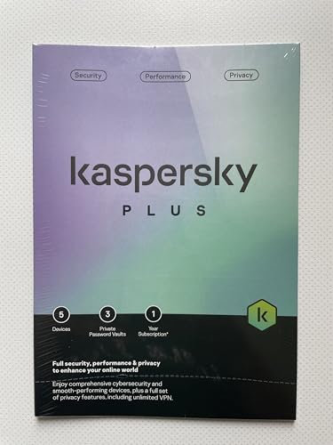 Kaspersky Plus 2024 Internet Security 5 Device 1 Year Activation Code by Post