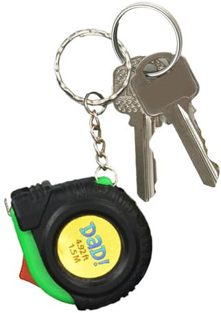 Lot de 2 à mesurer rétractables, porte-clés avec mètre ruban rétractable, 2 petits mètres ruban autobloquants, porte-clés, fermeture coulissante stable pour K