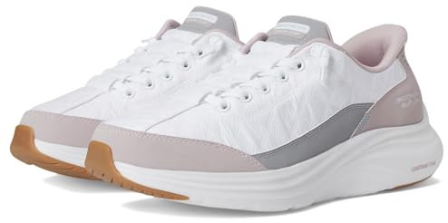 Skechers Contour Foam, Zapatillas Mujer, White, 37 EU