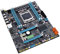 Qukaim Para placa base PC DDR3 RAM 2011 PIN, chipset actualizado Dual USB I/O, 4 x DDR3 PCIE, Gigabit NIC, para placa base Intel H61
