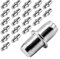 20 Stück Regalbodenträger 5mm, Bodenträger für Einlegeboden Halter, Regalbrett Halterung, Regalbodenhalter, Fachbodenträger, Regalstifte, Regalbretthalter für Regalböden Träger Schrankbretter Halter