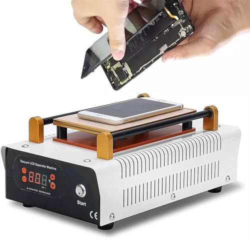 GHRERTX Séparateur d'écran LCD, Machine de séparation d'écran de téléphone Portable, Plate-Forme chauffante for Retirer Le Verre, Plaque chauffante 18 x 8 cm, Outil de démontage et de réparation