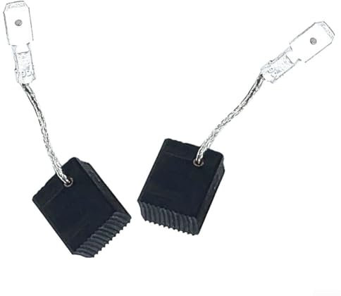 Kohlebürsten für Metabo Tools Ersatzteile kompatibel mit Modellen WE17, Serie (2 Stück)