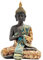 Statua di Buddha thailandese in resina, Decorazioni per l'ingresso in stile sud-est asiatico, Decorazione creativa per la casa e regalo spirituale