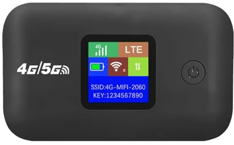 Aboiled A8 4G LTE Routeur sans Fil WiFi Modem Portable 3000 MAh Mini Hotspot Extérieur Pocket Mifi 150 Mbps avec Répéteur de Carte SIM, A