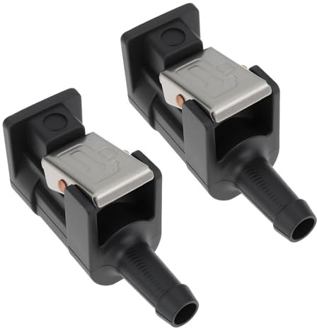 ECSiNG 2X Kraftstoffleitung Einlass Auslass Verbinder 5/16 für Außenbord Motoren 50052272 Kompatibel mit Johnson 176445 775641