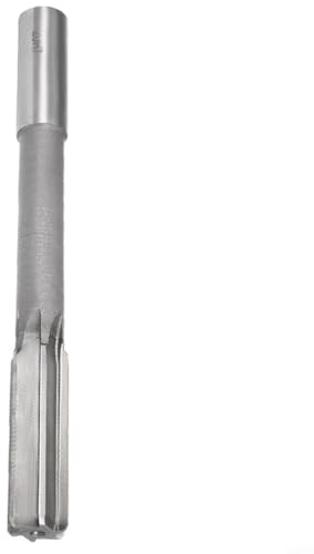 Tidgel Machine Reamer, 20mm High Steel H7 Tolerance, 6 Flute Straight Shank Cutting Tool for Metal Wood Plastic Fabrication Work