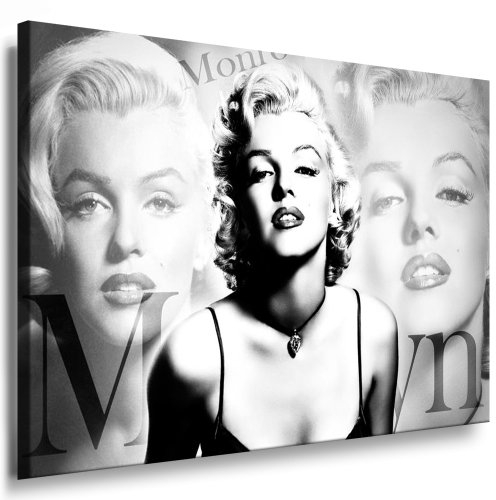 Kunstdruck Marilyn Monroe / Bild 120x70cm / Leinwandbild fertig auf Keilrahmen/Leinwandbilder, Wandbilder, Poster, Pop Art Gemälde, Kunst - Deko Bilder