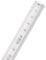 Osram LED-Unterbauleuchte, SlimShape, silber, LED Küchenlampe, Direktanschluss mit 3m Netzkabel, 13 Watt, Warmweiß-3000K