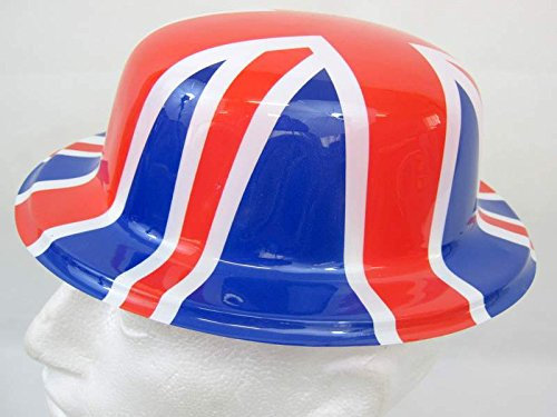 Union Jack Hat Bowler printed Union