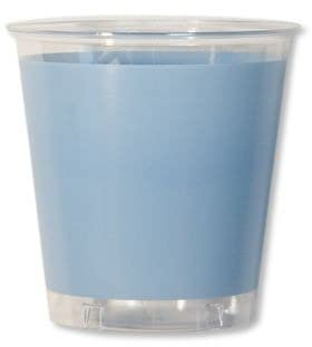 10 Gobelets Cristal bleu clair 30 cl