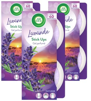 Continuo Ambientador Aire Wick Palo-up de lavanda - juego de 3
