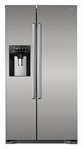LG Electronics GSL Lot de 325 pzyvd Side by Side Réfrigérateur/Congélateur (A +, 175,30 cm Hauteur, 424 kWh/an, 346 L Partie isotherme, 162 L Partie Congélateur, Linear Compresseur, Total No Frost jamais abtauen)
