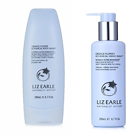 Liz Earle Orange Flower Botanical Body Wash and Hand Wash