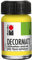 Marabu 14010039020 - Decormatt Acryl Zitron 020, 15 ml, samtmatte Acrylfarbe auf Wasserbasis, cremig und farbintensiv, speichelfest, wetterfest, zum freien Malen und Schablonieren