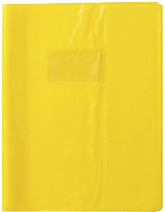 Calligraphe 71104C Heftumschlag - Heftschoner aus PVC 17x22cm Gelb