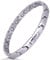 Smarter LifeStyle Elegantes Frauen Magnetisches Therapie-Armband Aus Titan Schmerzlinderung Für Arthritis Und Karpaltunnelsyndrom Mattgrau