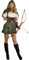 set high (PKT) (844571-55) Adult Ladies Robin Hoodie Costume (Medium)