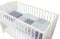 ULLENBOOM ® Baby Bettwäsche aus 100% Baumwolle (OEKO-TEX), 80x80 cm Mint Grau - 2-teilig (Set): Baby Bettwäsche 80x80 cm und Kissenbezug 35x40 cm, Für Jungen und Mädchen