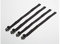 4 Fitting Straps for Drybag 180/250/ 260/350/ 450/600/ 620/700, schwarz