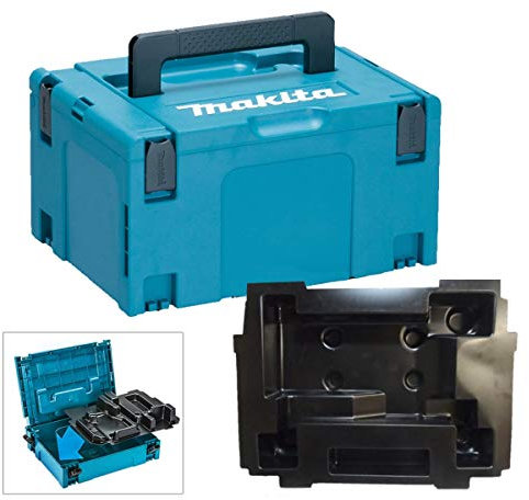 Makita 18v Autofeed Screwgun Makpac Tool Case and Inlay for DFR550 DFR440