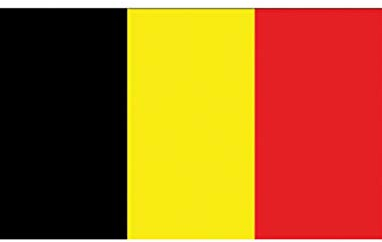 TrendClub100® Fahne Flagge „Belgien Belgium BE“ - 150x90 cm / 90x150cm