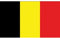TrendClub100® Fahne Flagge „Belgien Belgium BE“ - 150x90 cm / 90x150cm