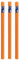 Beco - PoolNoodle Compact - PoolNudel Pool Nudel Noodle - Aqua Fitness 160cm x 7,5cm (orange, 3 Poolnudeln)