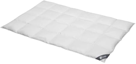Spessarttraum Daunendecke 135x200 cm Ganzjahr warm | 100% Daunen | 720g Füllgewicht | Allergiker geeignet (Nomite) | Oeko-TEX | Made in Germany