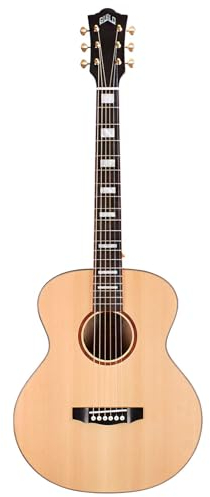 Guild Guitars Jumbo Jr Reserve Ahorn Akustikgitarre, Antikblond, Reserve Solid Top, Westerly Collection