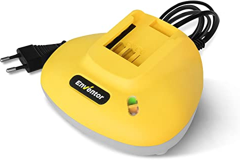 ENVENTOR Chargeur Rapide de Batterie pour Toutes Les Batteries ENVENTOR 20V d'outils électriques sans Fil