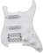 Weiß 3 Ply Geladener Vordrahtlicher Pickguard Für Flying V Gitarre Geladenes E-Gitarren-Schlagbrett