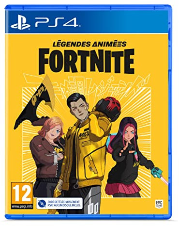 Fortnite - Legendes Animees (code de téléchargement du jeu dans la boîte) - PS4