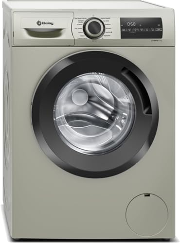 Balay lavadora de carga frontal 3TS973X, 7 Kg, 1200 rpm, Motor ExtraSilencio, Pausa+Carga, Acero antihuellas