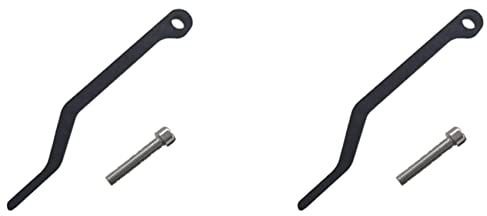 lehua 2X Kohlenstoff Fahrrad Ketten FüHrung Fahrrad Ketten Stabilisator mit Schraube Fahrrad Teile für Renn Rad