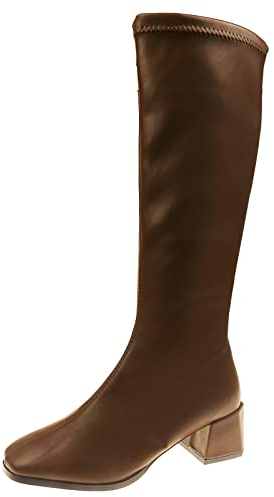 Stivali Alti Donna Donna Scarpe a Punta Stivali Estivi Donna Bassi Chiari Stivali Pioggia Donna Stivali Donna Ciabatte Donna estive comode Sandali Donna con Tacco Eleganti h-Marrone 40